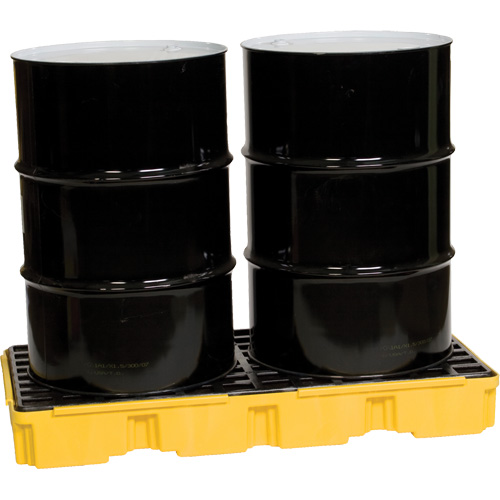 Modular Spill Platform, 30 US gal. Spill Capacity, 51.5" x 26.25" x 6.5" Helyx Safety & Industrial Supplies