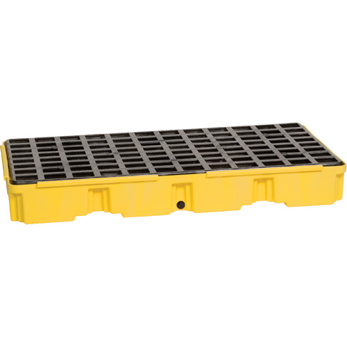 Plateforme de d&eacute;versement modulaire, Capacit&eacute; de d&eacute;versement 30 gal. US, 51,5'' x 26,25" x 6,5" Helyx Safety & Industrial Supplies