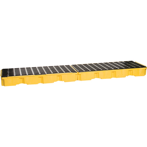 Modular Spill Platform, 60.5 US gal. Spill Capacity, 26.5" x 103.5" x 6.5" Helyx Safety & Industrial Supplies
