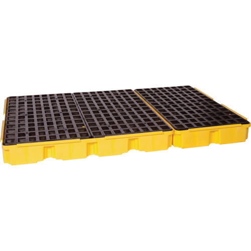 Modular Spill Platform, 88 US gal. Spill Capacity, 51.5" x 78.25" x 6.5" Helyx Safety & Industrial Supplies