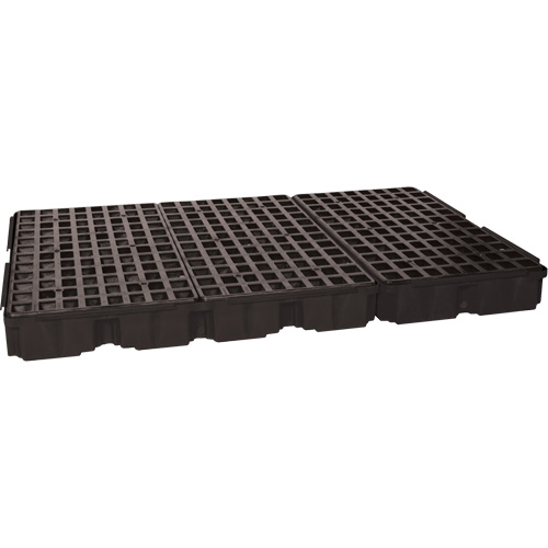 Modular Spill Platform, 88 US gal. Spill Capacity, 51.5" x 78.25" x 6.5" Helyx Safety & Industrial Supplies