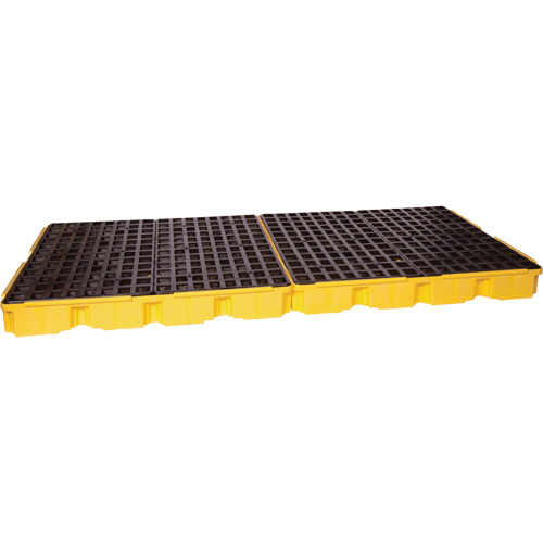 Modular Spill Platform, 121 US gal. Spill Capacity, 51.5" x 103" x 6.5" Helyx Safety & Industrial Supplies