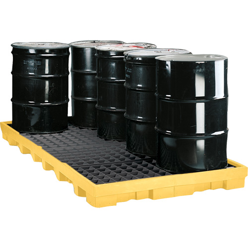 Modular Spill Platform, 121 US gal. Spill Capacity, 51.5" x 103" x 6.5" Helyx Safety & Industrial Supplies