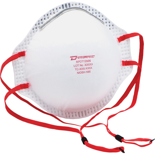 Dynamic Particulate Respirator, N95, NIOSH Certified, One Size Helyx Safety & Industrial Supplies