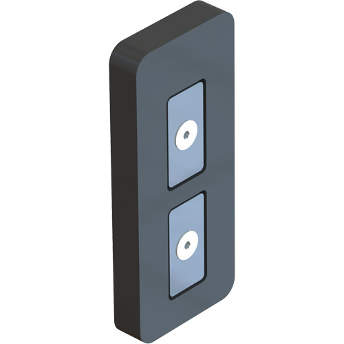 PLUS Head Belt/Ribbon Magnetic End Attachment, Black Helyx Safety & Industrial Supplies