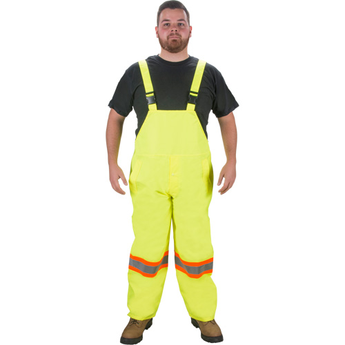 Salopette imperm&eacute;able RZ1000, Polyester, Petit, Jaune lime haute visibilit&eacute; Helyx Safety & Industrial Supplies