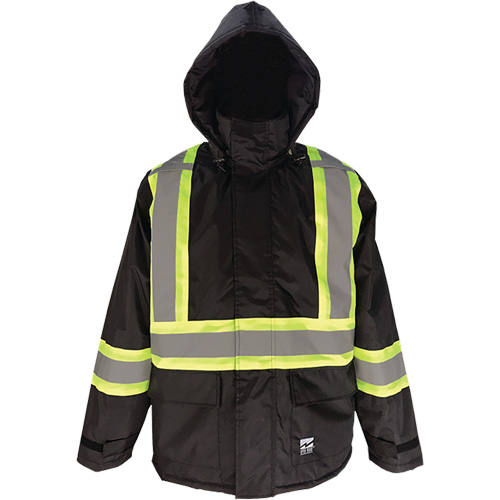 Manteau Open Road, Polyur&eacute;thane, Noir, Petit Helyx Safety & Industrial Supplies