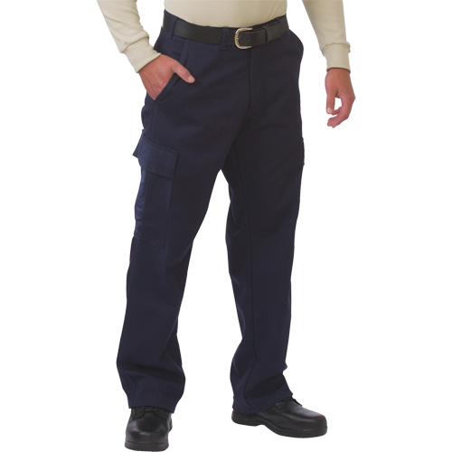 Pantalons cargo Westex UltraSoft, 30, x 36, Bleu marin, 12,4 cal/cm2 Helyx Safety & Industrial Supplies