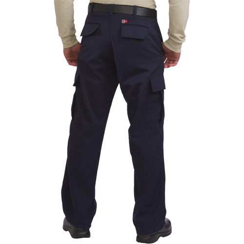 Pantalons cargo Westex UltraSoft, 30, x 36, Bleu marin, 12,4 cal/cm2 Helyx Safety & Industrial Supplies