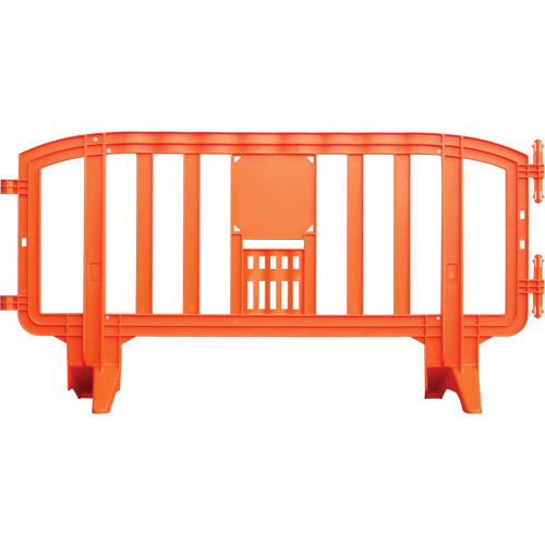 Movit Barricade, Interlocking, 78" L x 39" H, Orange Helyx Safety & Industrial Supplies