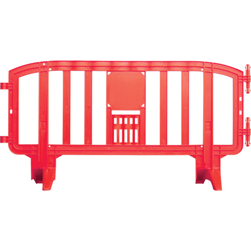 Barricade Movit, Emboîtables, 78" lo x 39" h, Rouge Helyx Safety & Industrial Supplies