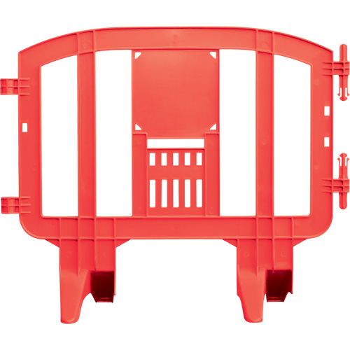 Minit Barricade, Interlocking, 49" L x 39" H, Red Helyx Safety & Industrial Supplies