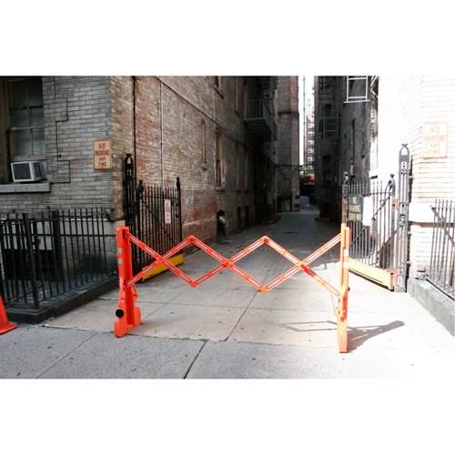 Multi-Gate Barricade, 43" H x 90" L, Orange Helyx Safety & Industrial Supplies