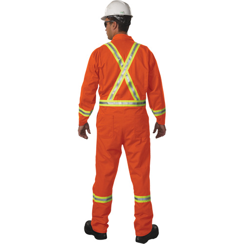 Westex UltraSoft&reg; Unlined Coveralls, Size 4X-Large, Orange, 8.7 cal/cm² Helyx Safety & Industrial Supplies