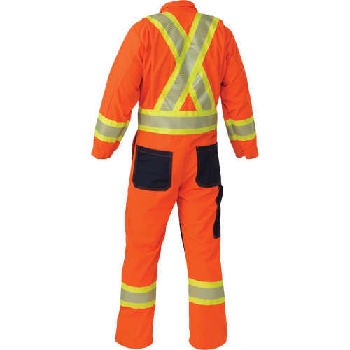 Combinaison ind&eacute;chirable, Petit, Orange haute visibilit&eacute; Helyx Safety & Industrial Supplies
