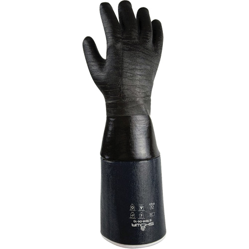 Gants r&eacute;sistants &agrave; la chaleur 6781R-06-10, Coton/N&eacute;opr&egrave;ne, 10/Grand, Prot&egrave;ge jusqu'&agrave; 500° F (260° C) Helyx Safety & Industrial Supplies