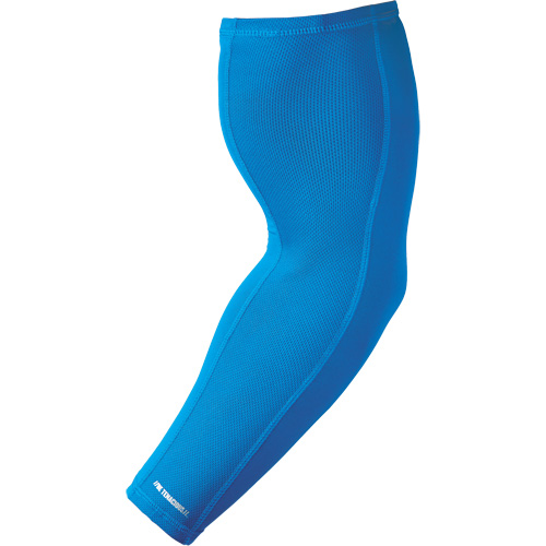 Chill-Its&reg; 6690 Cooling Arm Sleeves, 17", Polyester, Blue Helyx Safety & Industrial Supplies