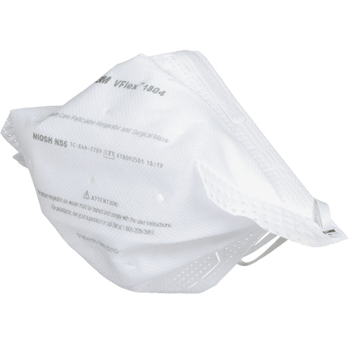 VFlex Healthcare Particulate Respirator and Surgical Mask, N95, NIOSH Certified Helyx Safety & Industrial Supplies