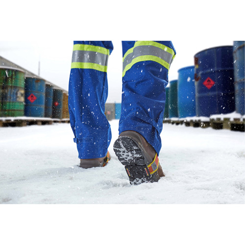 Crampons &agrave; glace mi-semelles intrins&egrave;ques, M&eacute;lange de polym&egrave;re, Traction Crampon, Taille unique Helyx Safety & Industrial Supplies