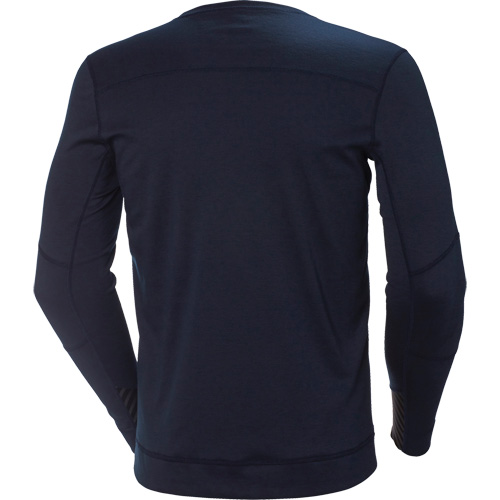 Lifa&reg; Max Moisture-Wicking Crewneck Undershirt, Men's, X-Small, Navy Blue Helyx Safety & Industrial Supplies