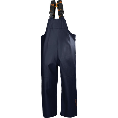 Gale Rain Bib Pants, Medium, Polyester, Navy Blue Helyx Safety & Industrial Supplies
