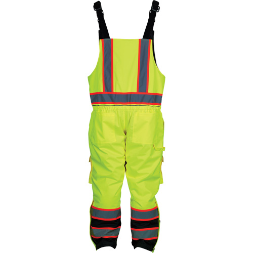 Combinaison isol&eacute;e, Polyester/Polyur&eacute;thane, Petit, Jaune lime haute visibilit&eacute; Helyx Safety & Industrial Supplies