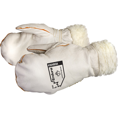 Endura&reg; Winter Chopper Cowgrain Mitts, Size Large, Mitt Helyx Safety & Industrial Supplies