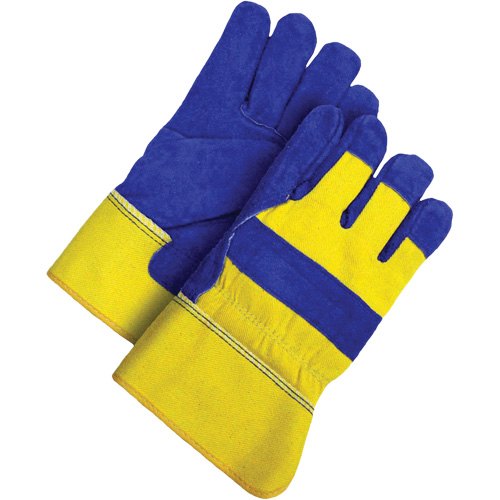 Fitter's Gloves, Large, Split Cowhide Palm, Acrylic-Pile Inner Lining Helyx Safety & Industrial Supplies