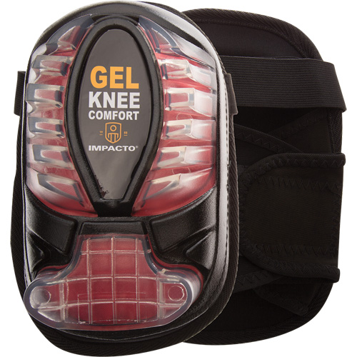 All-Terrain Knee Pads, Hook and Loop Style, Plastic Caps, Gel Pads Helyx Safety & Industrial Supplies