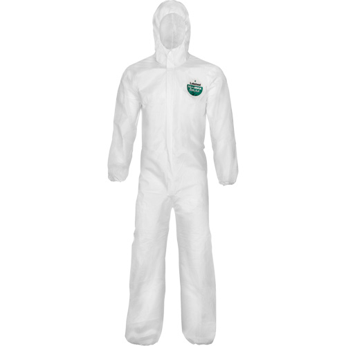 MicroMax&reg; NS Cool Suit Coveralls, Small, White, Microporous/Polypropylene Helyx Safety & Industrial Supplies
