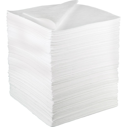 Petroleum Sorbent Pad, Oil Only, 19" x 17", 38.7 gal. Absorbancy Helyx Safety & Industrial Supplies