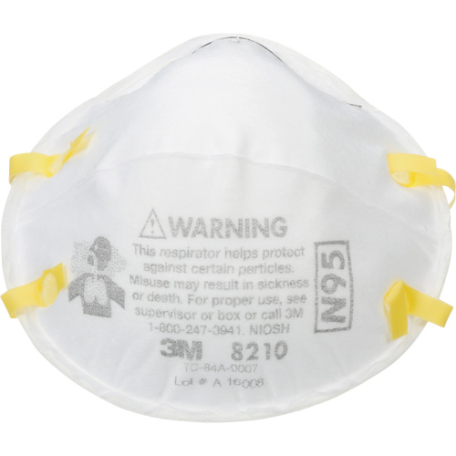 Particulate Respirator, N95, NIOSH Certified Helyx Safety & Industrial Supplies