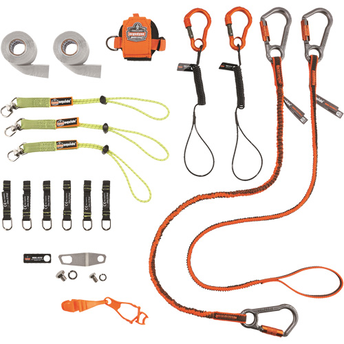 Squids&reg; 3184 Concrete Finisher & Mason's Tool Tethering Kit Helyx Safety & Industrial Supplies