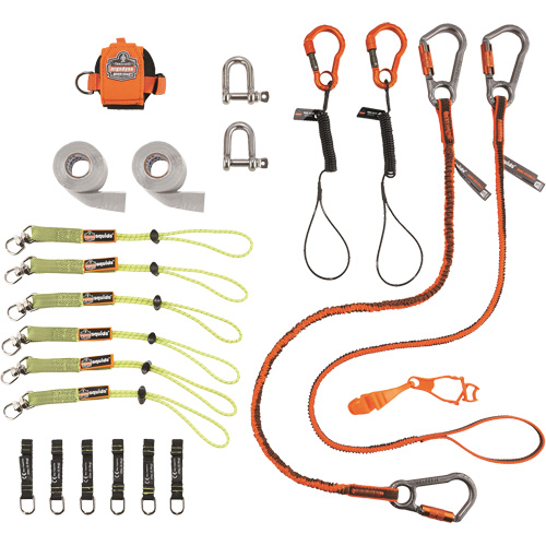 Squids&reg; 3187 Scaffolder's Tool Tethering Kit Helyx Safety & Industrial Supplies