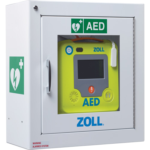 Armoire murale standard pour DEA, Zoll AED 3 Pour, Non m&eacute;dical Helyx Safety & Industrial Supplies