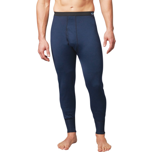 FR Base Layer Long John Pants, Men's, Small, Navy Blue Helyx Safety & Industrial Supplies