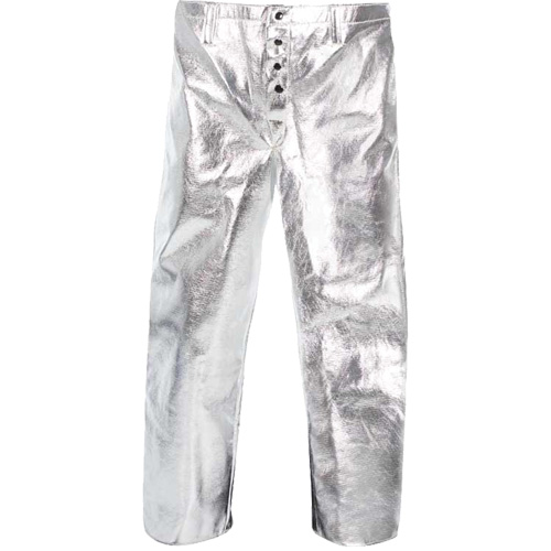 Pantalons r&eacute;sistant &agrave; la chaleur avec braguette, 28, Kevlar aluminis&eacute; Helyx Safety & Industrial Supplies