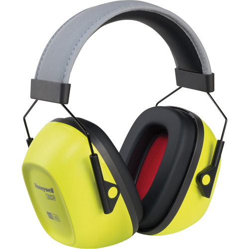 Howard Leight VS130HV  VeriShield High Level High Visibility Earmuffs, Headband, 30 NRR dB Helyx Safety & Industrial Supplies