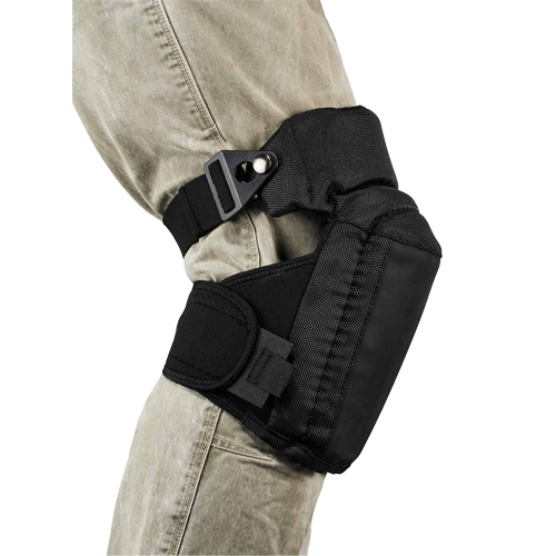 ProFlex&reg; 450 Comfort Hinged Soft Cap Knee Pads, Buckle Style, Rubber Caps, Foam/Gel Pads Helyx Safety & Industrial Supplies