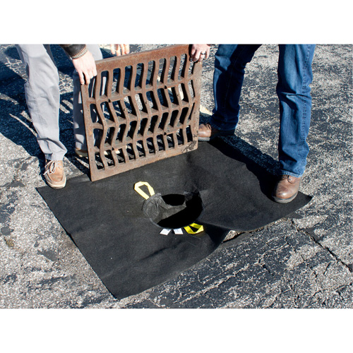 Storm Sentinel&reg; Catch Basin Insert, Sediment, 48" L x 36" W Helyx Safety & Industrial Supplies