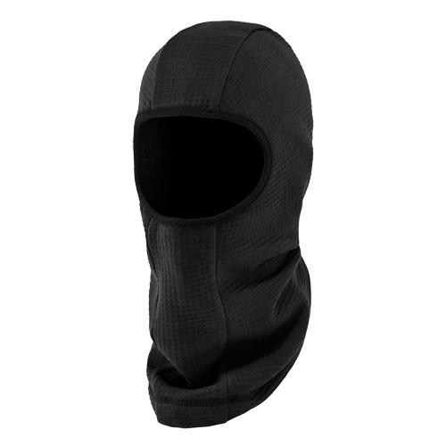 N-Ferno&reg; Dual Hazard Balaclava Face Mask, Black, Fleece Helyx Safety & Industrial Supplies