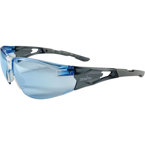 Z2900 Series Safety Glasses, Blue Lens, Anti-Scratch, ANSI Z87+/Meets/Exceeds CSA Z94.3 Helyx Safety & Industrial Supplies