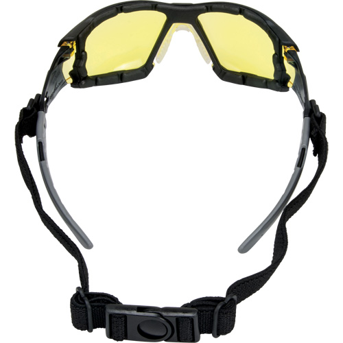 Z2900 Series Safety Glasses with Foam Gasket, Amber Lens, Anti-Scratch, ANSI Z87+/Meets/Exceeds CSA Z94.3 Helyx Safety & Industrial Supplies