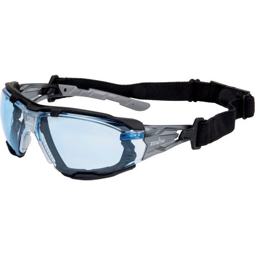 Z2900 Series Safety Glasses with Foam Gasket, Blue Lens, Anti-Scratch, ANSI Z87+/Meets/Exceeds CSA Z94.3 Helyx Safety & Industrial Supplies