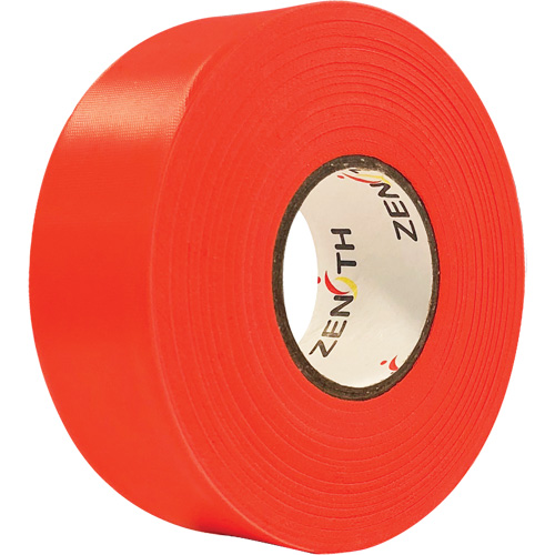 Flagging Tape, 1.1875" W x 164' L, Fluorescent Orange Helyx Safety & Industrial Supplies