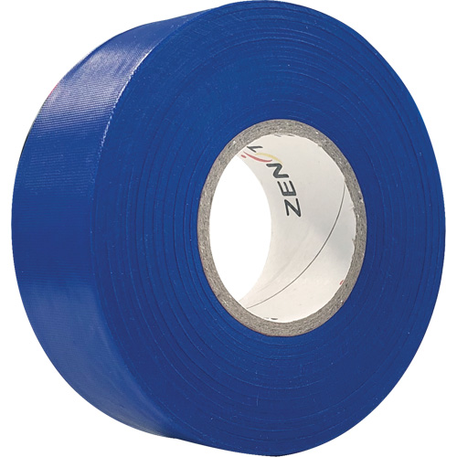 Ruban de signalisation, 1,1875" la x 328' lo, Bleu Helyx Safety & Industrial Supplies