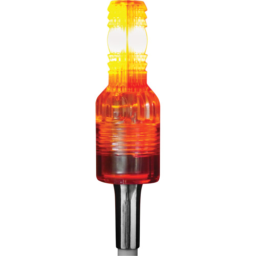 Tige de s&eacute;curit&eacute; avec lumi&egrave;re DEL haute visibilit&eacute; Safety Whip Helyx Safety & Industrial Supplies