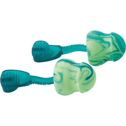 Bouchons d'oreilles hydratants &agrave; torsion Glide Foam Soothers, Vrac - Boîte Helyx Safety & Industrial Supplies