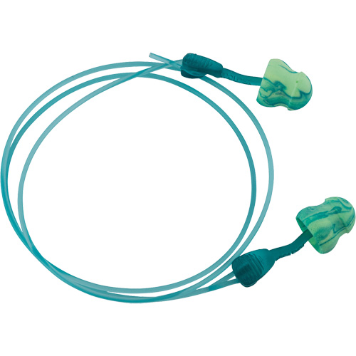 Glide&reg; Foam Soothers Twist-In Moisturizing Earplugs, Bulk - Box, Corded Helyx Safety & Industrial Supplies