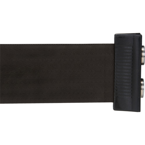 Magnetic Tape Cassette for Build-Your-Own Crowd Control Barrier, 7', Black Tape Helyx Safety & Industrial Supplies